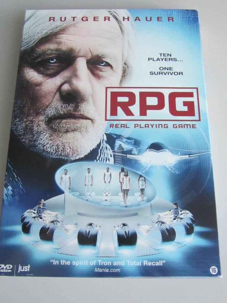 DVD RPG (Real Playing Game)(Sf/Actie met Rutger Hauer), CD & DVD, DVD | Action, À partir de 16 ans, Enlèvement ou Envoi, Comme neuf