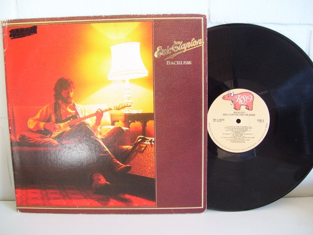 ERIC CLAPTON  backless, Cd's en Dvd's, LP, Gebruikt, Blues Rock, Ophalen of Verzenden