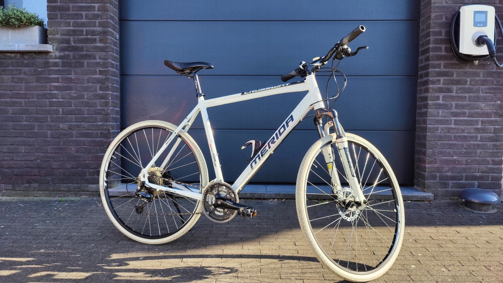 Merida hybride cross fiets, Autres marques, Aluminium, 57 à 61 cm, Enlèvement