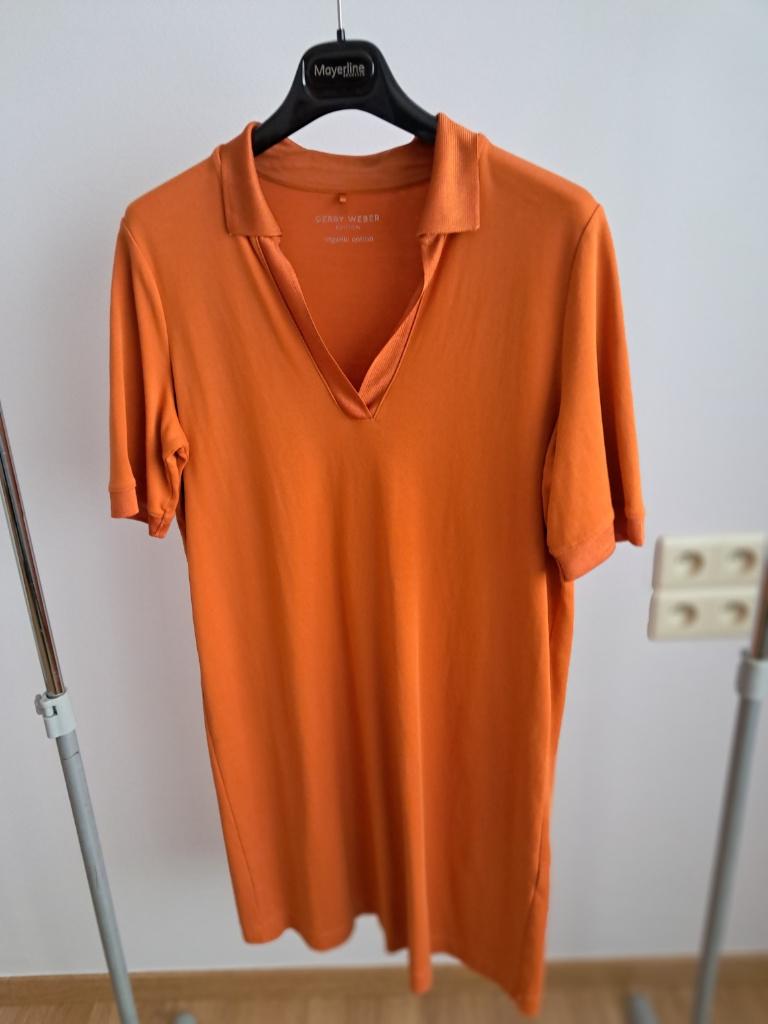 Gerry Weber maat 40 katoenen jurk, Maat 38/40 (M), Oranje, Ophalen of Verzenden, Zo goed als nieuw