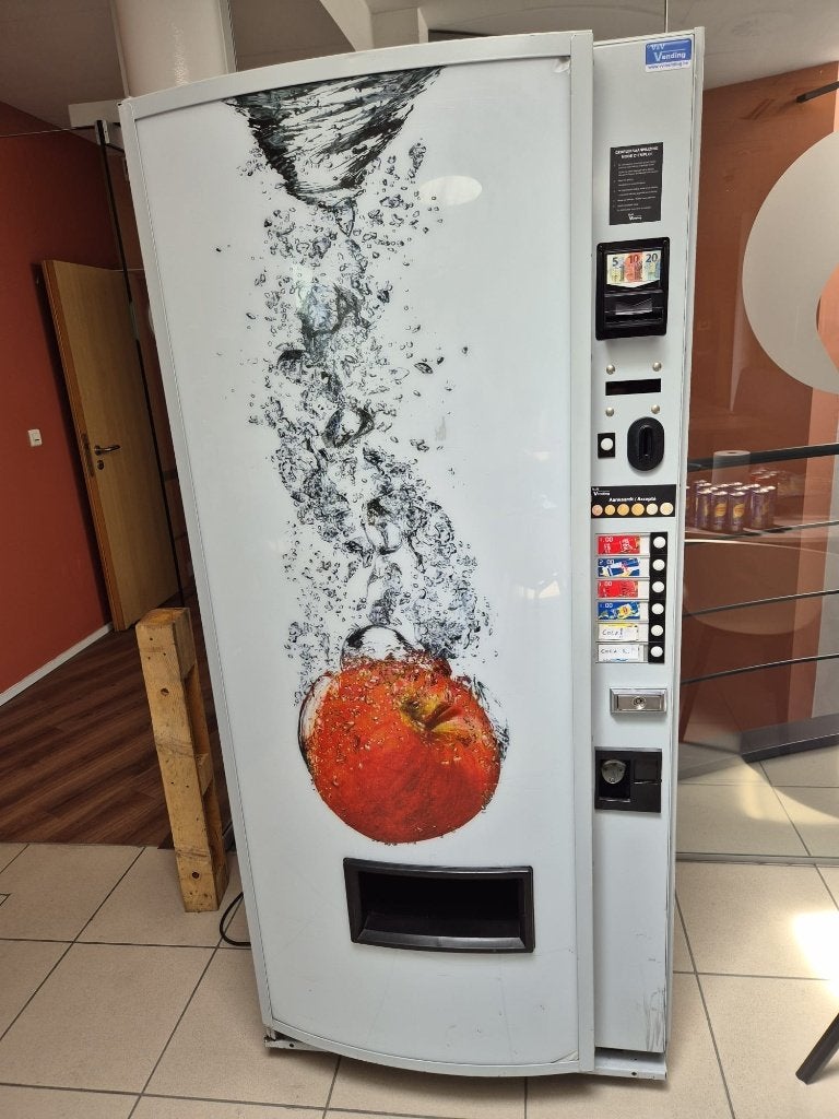 Drankautomaat, Ophalen, Gebruikt