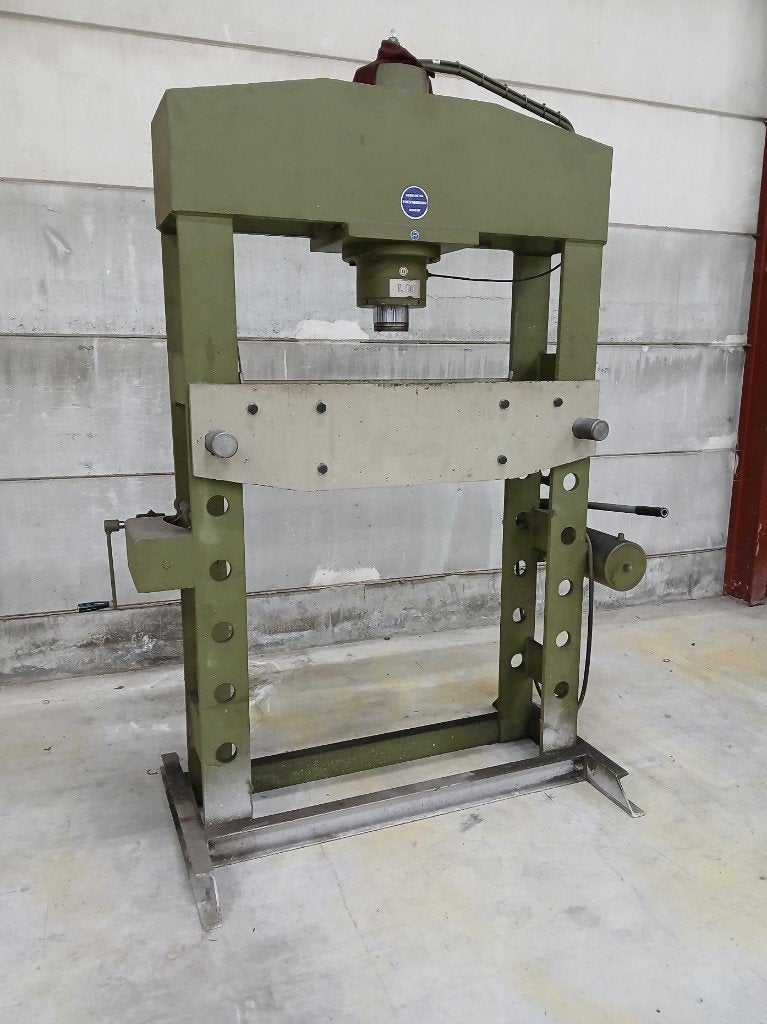 Werkplaatspers OCMP 100T, Doe-het-zelf en Bouw, Gereedschap | Overige machines, Ophalen, Zo goed als nieuw