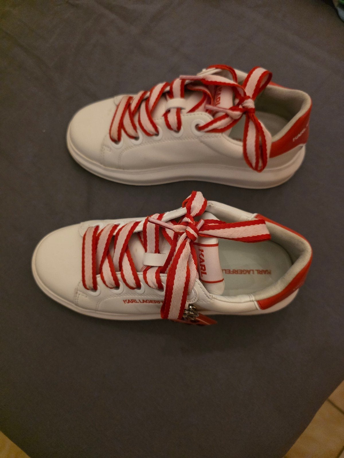 Schoenen Karl Lagerfeld, Ophalen, Wit, Karl lagerfeld, Zo goed als nieuw