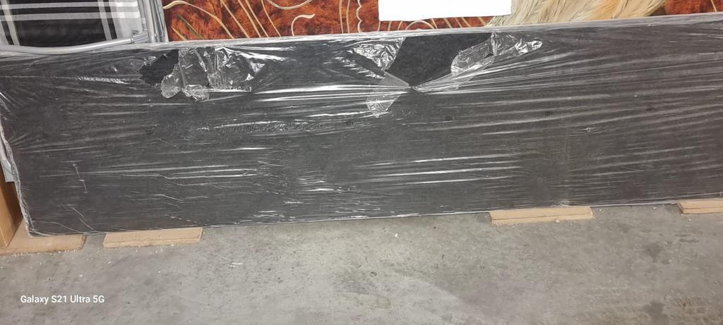 Finitop worktop - plank zwart, Ophalen, Zo goed als nieuw, Plank