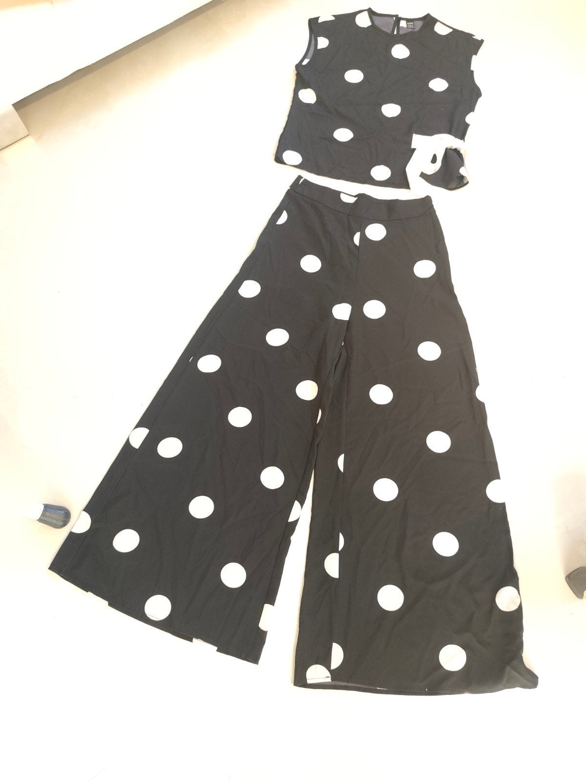 Prachtige zomerset met olifantenpoot en broek. TS., SHEIN, Ophalen of Verzenden, Zo goed als nieuw