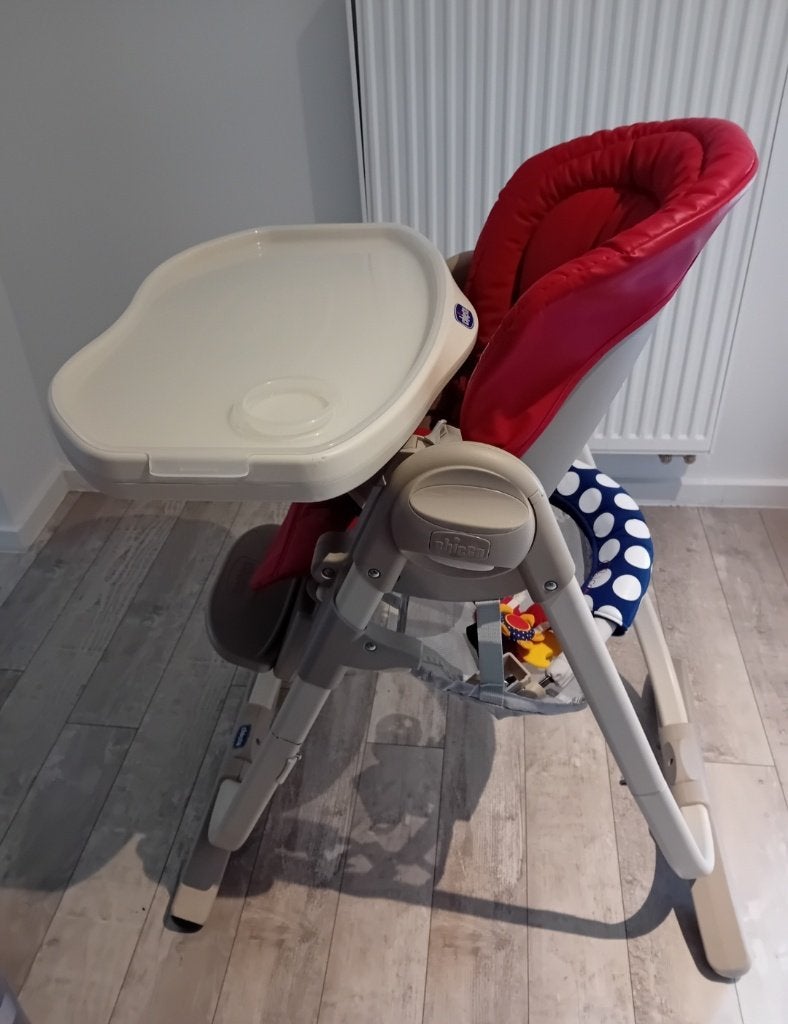 Chaise haute Chicco, Enfants & Bébés, Enlèvement, Utilisé, Chaise pliante, Plateau amovible
