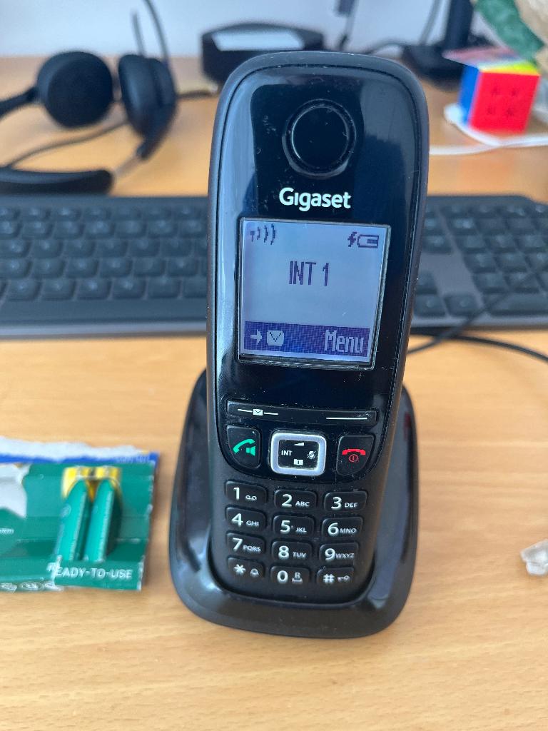 Téléphone fixe Gigaset AS 405, Télécoms, Enlèvement ou Envoi, Utilisé, 1 combiné