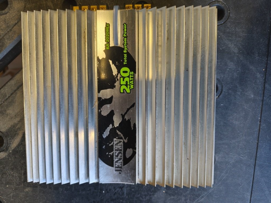 autoversterker jensen 250w, Ophalen, Gebruikt