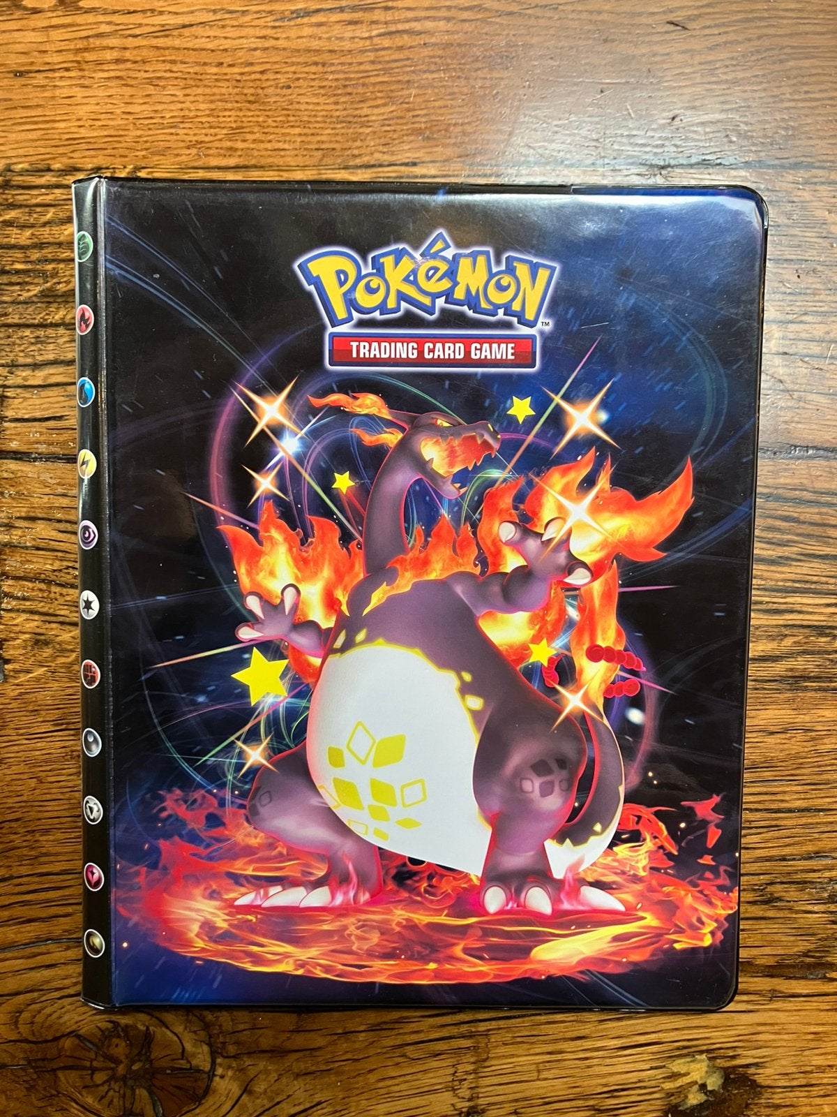 Pokémon Charizard Shining Fates Binder (10x9/18), Ophalen of Verzenden, Gebruikt
