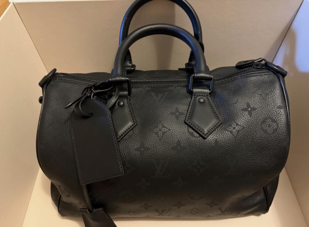 Louis Vuitton Speedy P9 30" Black (Deadstock), Envoi, Neuf, Noir, Sac à main
