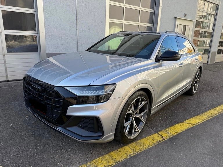 Audi Q8 55 TFSI e quattro 3 x sline Panoram/B&O advenced, Argent ou Gris, Achat, Q8, Entretenue par le concessionnaire