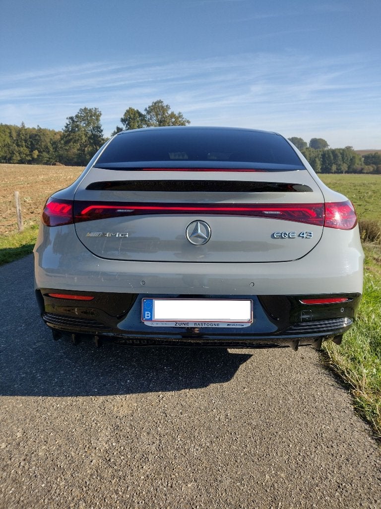 Mercedes EQE 43 AMG, Cuir, Argent ou Gris, Achat, Noir