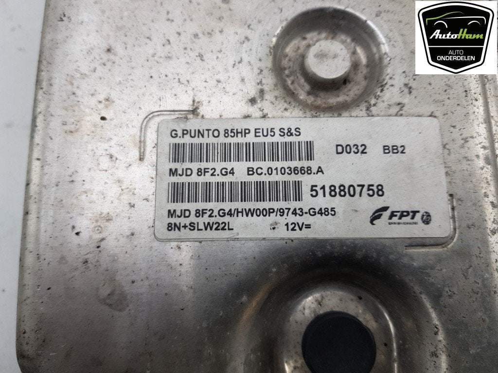 CALCULATEUR MOTEUR ECU Fiat Punto Evo (199) (|51880758|), Autos : Pièces & Accessoires, FCA Germany GmbH, IPC D1-09 Bahnhofsplatz
65423  Rüsselsheim am Main, DE