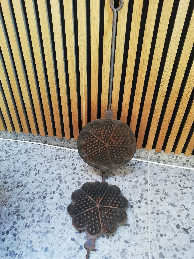wafelijzer, Antiek en Kunst, Ophalen