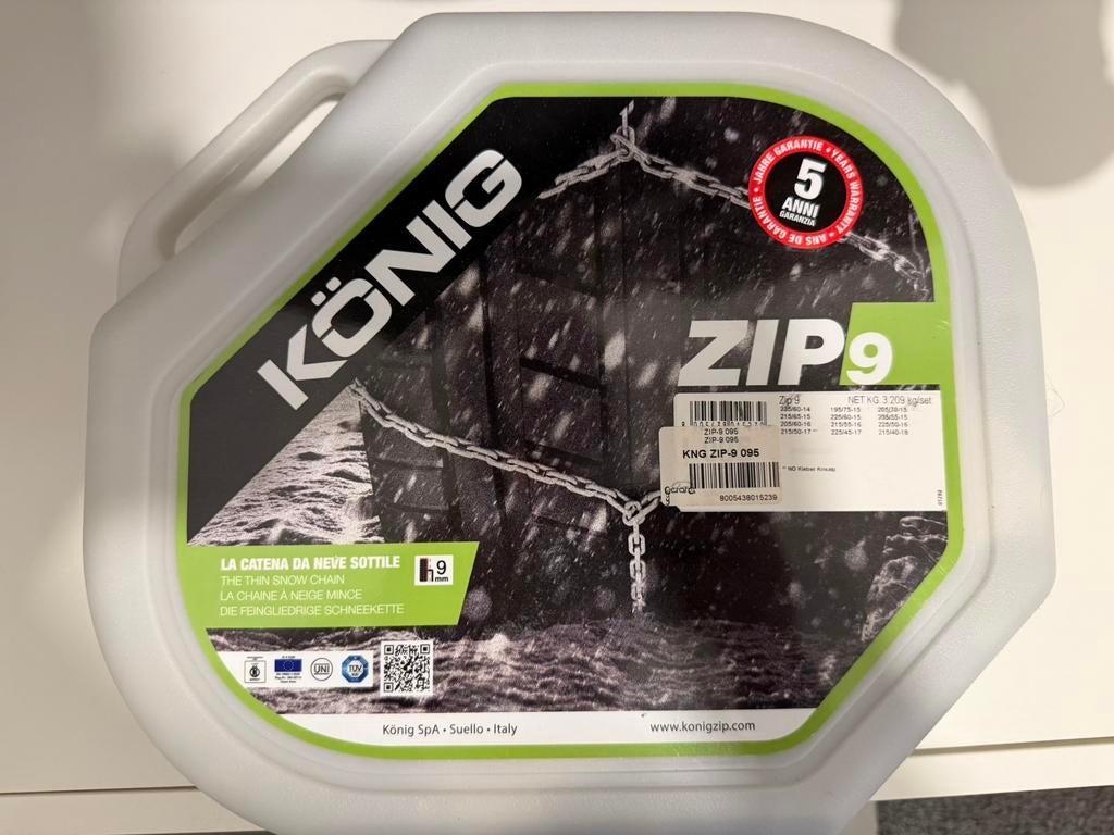 Sneeuwketting Zip9 95, Ophalen, Zo goed als nieuw