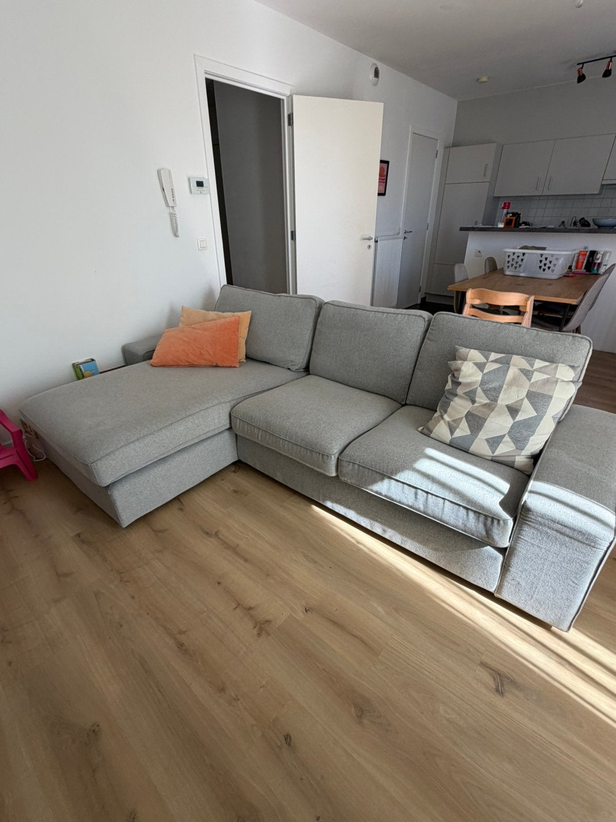 Zeer mooie IKEA KIVIK hoekbank - zeer goede staat, Ophalen, Zo goed als nieuw