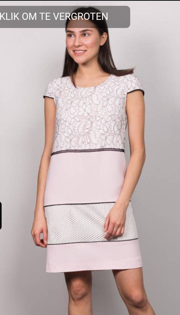 Robe Cavalli Class, rose, blanche, noire, taille XL, Taille 46/48 (XL) ou plus grande, Enlèvement ou Envoi, Rose, Au-dessus du genou