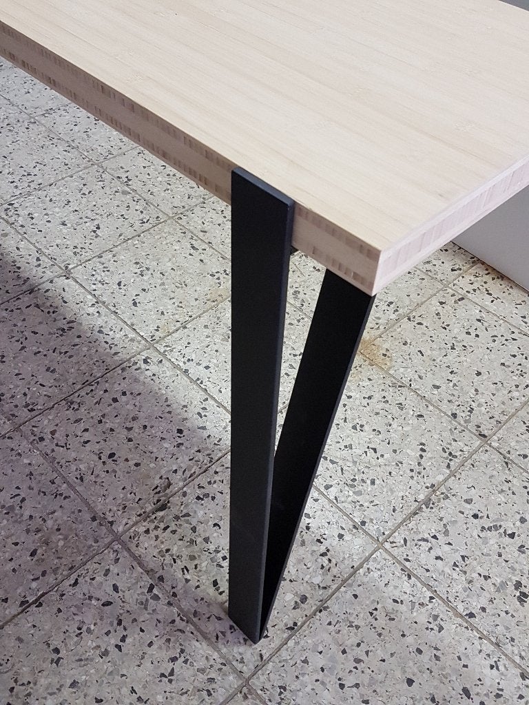 Bamboe eetkamertafel vergadertafel tafel  bartafel op maat., Doe-het-zelf en Bouw, Hout en Planken, Ophalen, Nieuw, 25 tot 50 mm