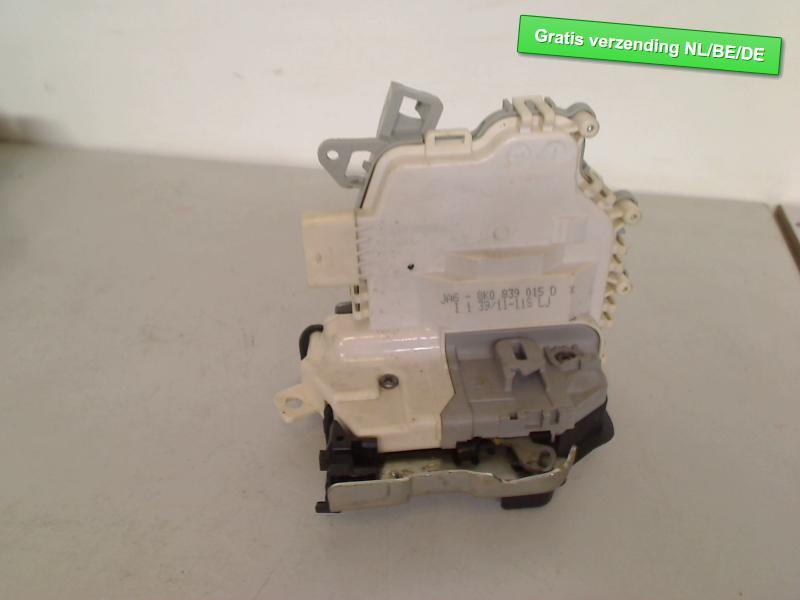 SERRURE DE PORTE ARRIÈRE GAUCHE Audi A4 (B8) (8K0839015D), Autos : Pièces & Accessoires, Arrière, Dhr. R. de Gouw, Audi, Utilisé