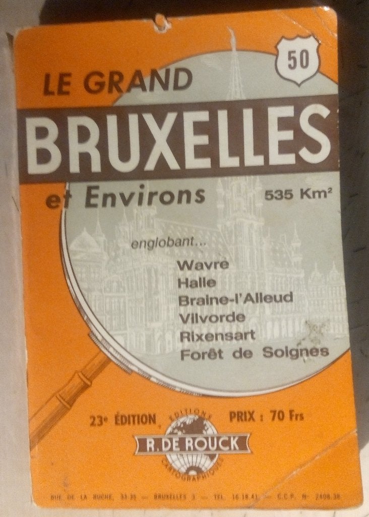 Le grand Bruxelles et ses environs, Boeken, Ophalen of Verzenden