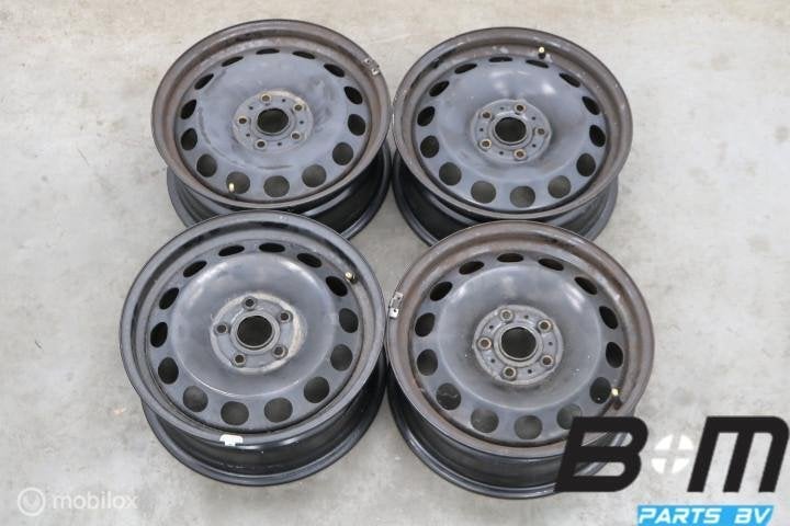 Org 16 inch stalen velgen VW Golf 8 5Q0601027BQ, 16 pouces, Véhicule de tourisme, Utilisé, Jante(s)