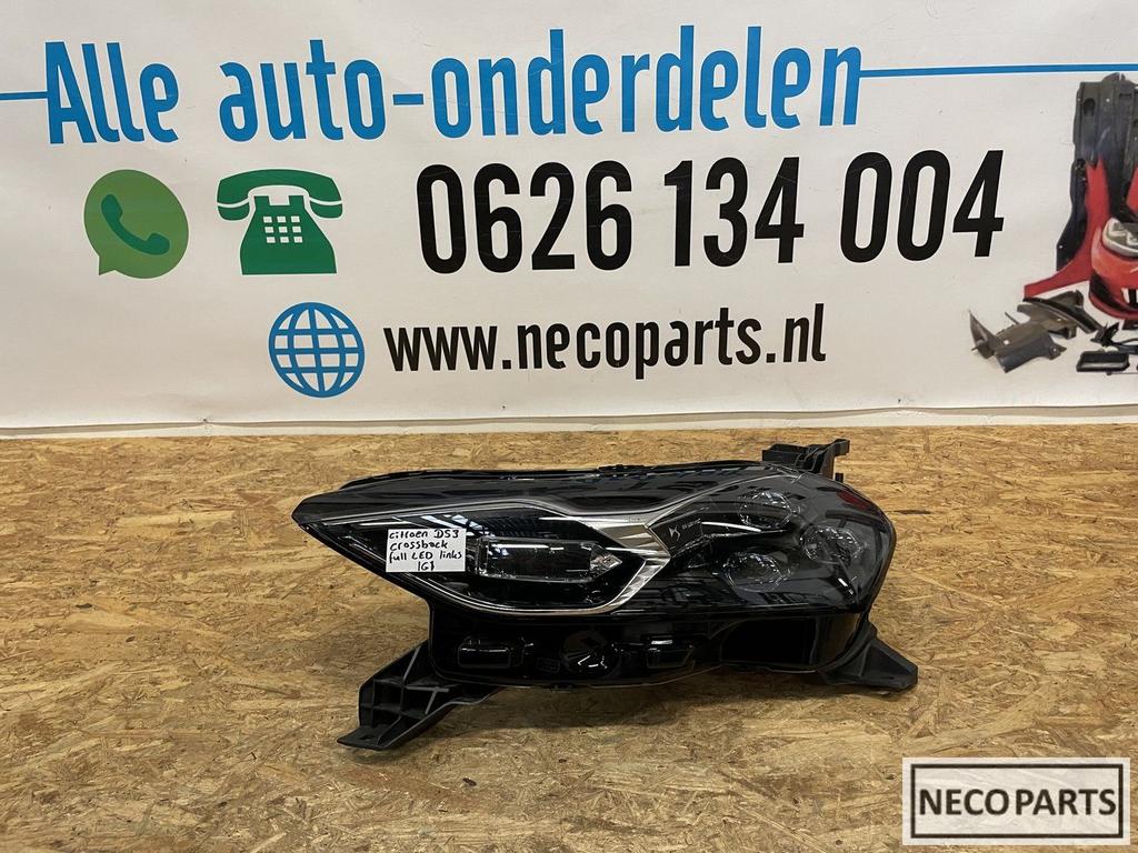 CITROËN DS3 DS 3 CROSSBACK FULL LED KOPLAMP LINKS COMPLEET, Gebruikt, -, Ophalen of Verzenden, -