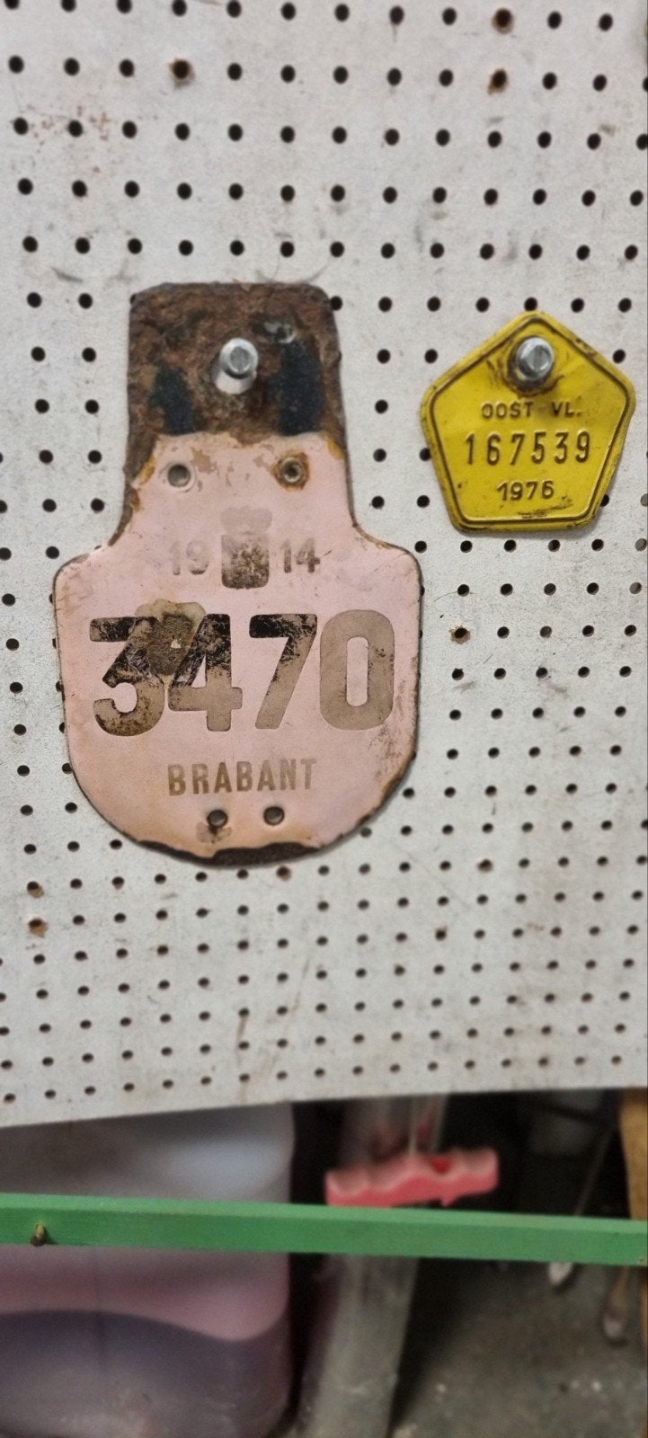 autoplaat  1914, Ophalen of Verzenden, Gebruikt