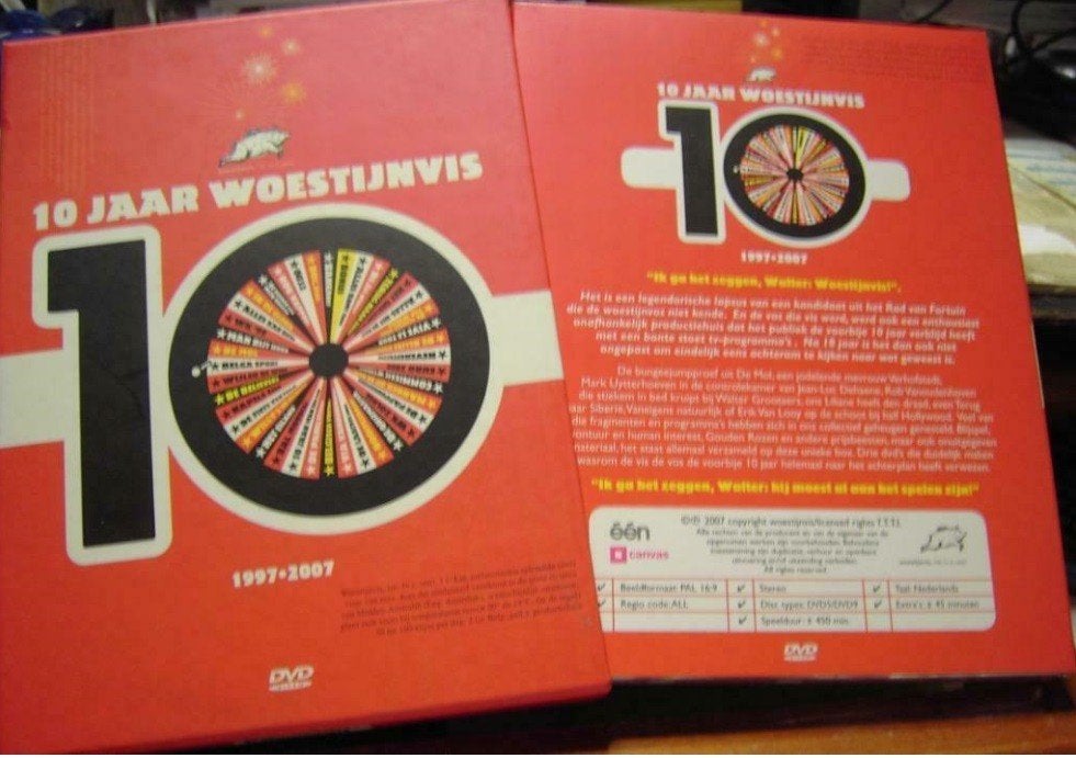 10 jaar woestijnvis 3 DVD 1997-2007, Cd's en Dvd's, Dvd's | Tv en Series, Nederlands, Zo goed als nieuw, Komedie, Extra's
