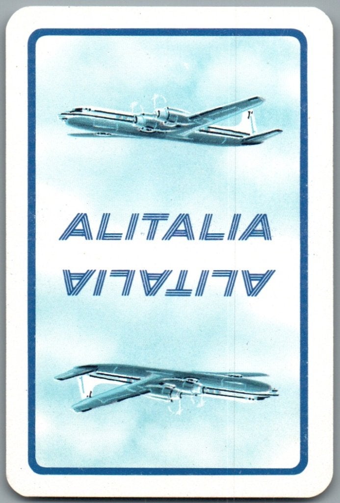 speelkaart - LK15427 - Alitalia AZA-102-A, Verzenden, Zo goed als nieuw, Speelkaart(en)