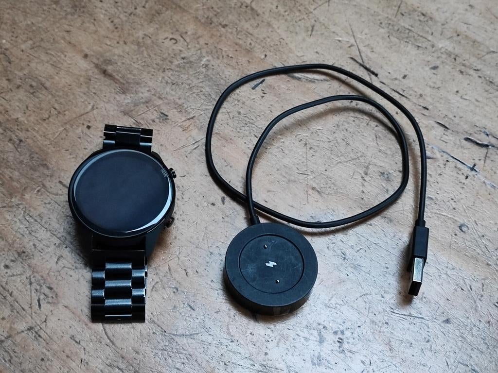 Xiaomi Mi Watch (Goede staat!), Handtassen en Accessoires, Smartwatches, Gebruikt, Android, Zwart, Hartslag, Waterdicht, Ophalen of Verzenden