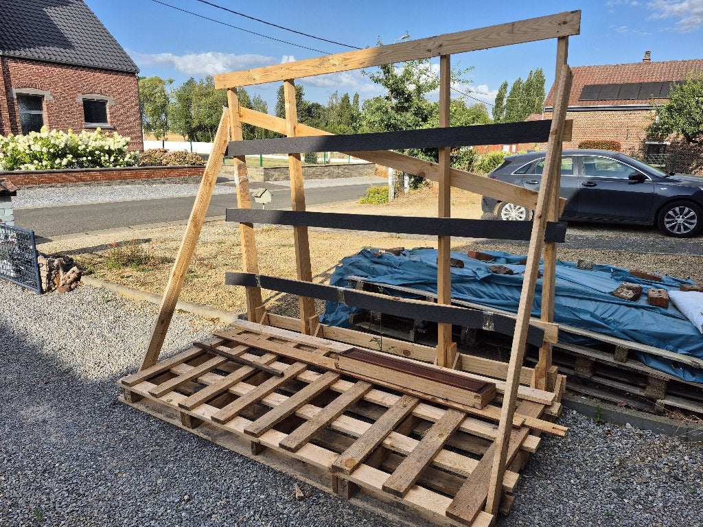 Chevalet en bois transport châssis, Enlèvement, Utilisé, Bois, Autres types