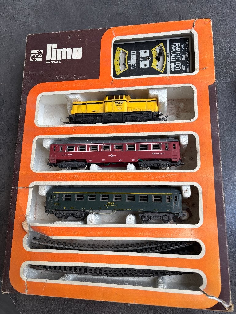 Treinset SNCF (Lima set 4010p), Hobby & Loisirs créatifs, Enlèvement, Set de Trains, Lima, Courant continu