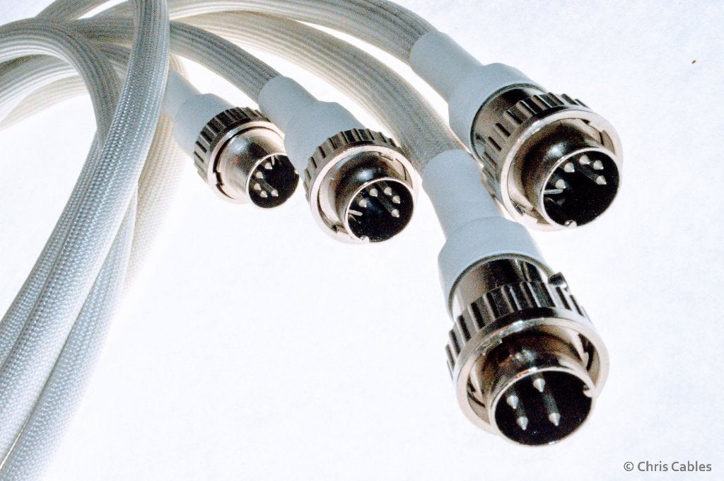 'NAIC’ DIN interlink voor Naim, Chord, Quad van Chris Cables, TV, Hi-fi & Vidéo, Envoi, Neuf, 2 à 5 mètres, Câble Interlink