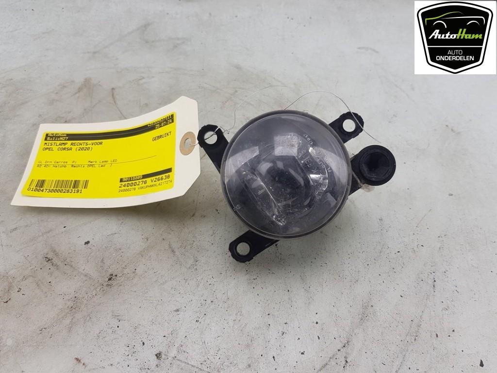 MISTLAMP RECHTS VOOR Opel Corsa F (UB / UH / UP) (01-2019/-), Gebruikt, Opel, Opel Automobile GmbH, Kontakt-opel@opel.com