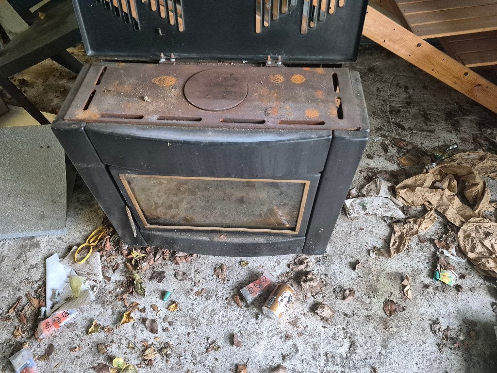 2 Poêles au mazout, Maison & Meubles, Enlèvement, Utilisé