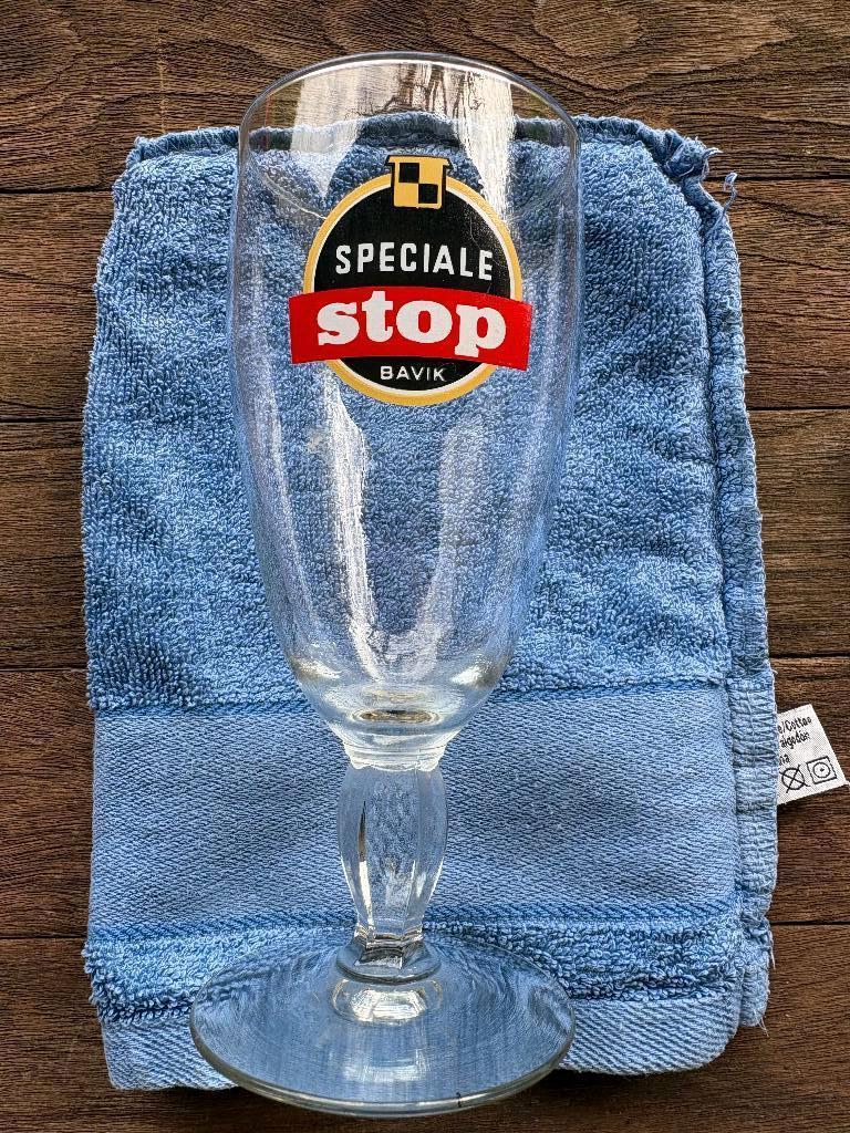 Speciale Stop Bavik, Verzamelen, Ophalen of Verzenden, Gebruikt, Glas of Glazen, Overige merken