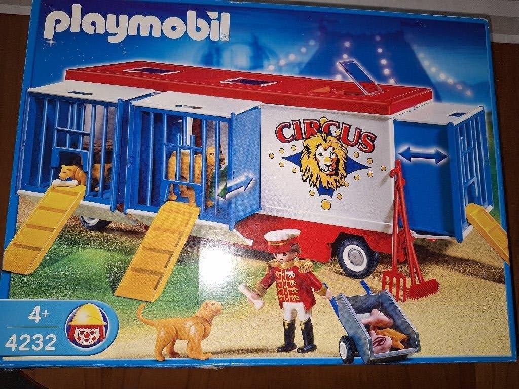 Playmobil 4232 circus, Gebruikt, Complete set, Overige typen, Ophalen of Verzenden