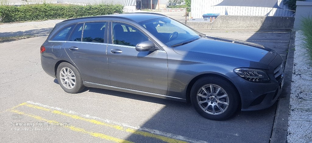 Mercefes c200 automatique diesel annee 2020, Autos, Cuir, Argent ou Gris, Achat, Euro 6
