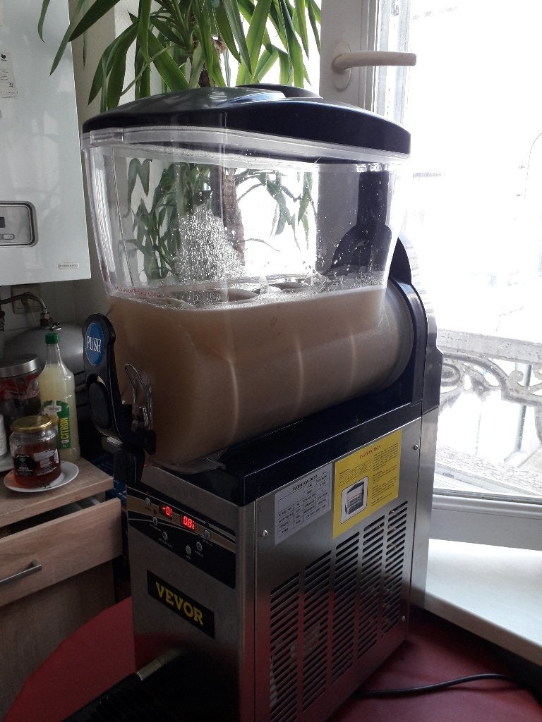 Machine à granite et jus, Elektronische apparatuur, Overige elektronische apparatuur, Ophalen, Zo goed als nieuw