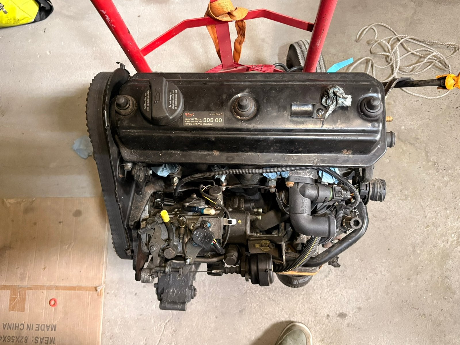 Bloc moteur 1.9 D aef, Autos : Pièces & Accessoires, Enlèvement, Volkswagen