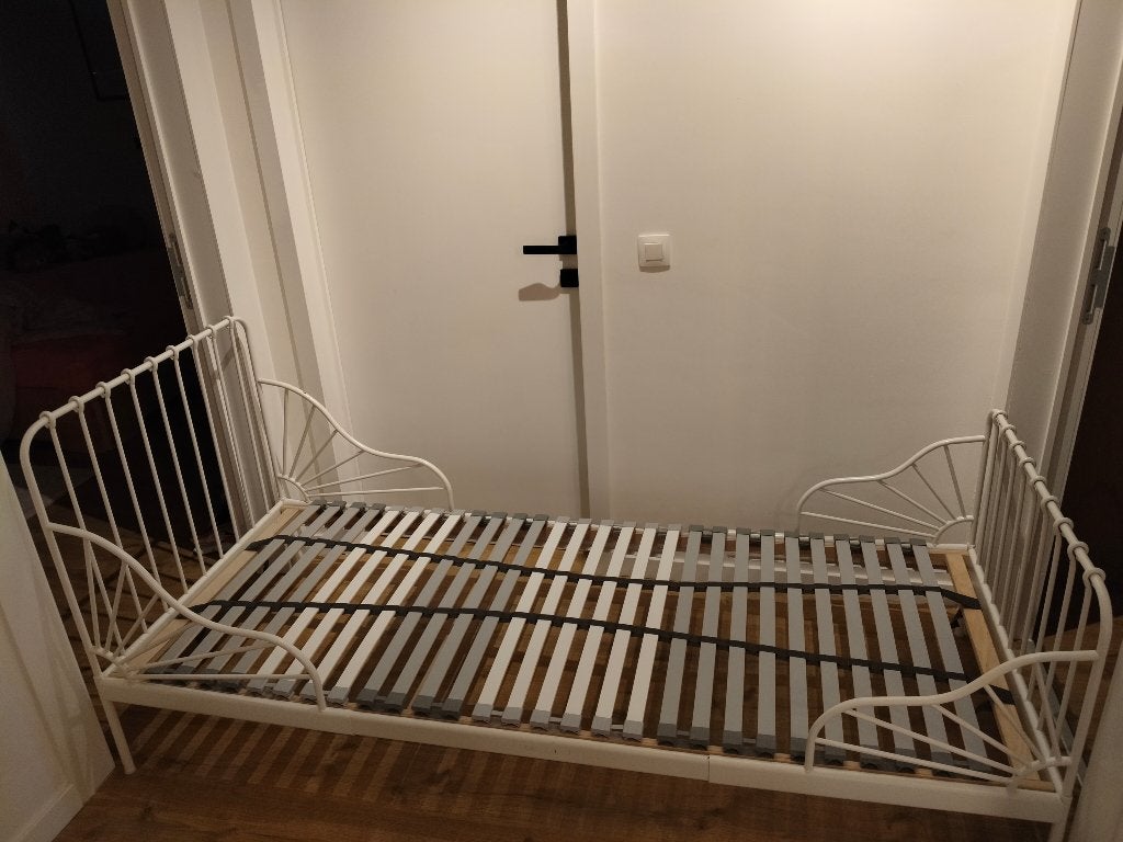 Kinderbed, Ophalen, 85 tot 100 cm, Gebruikt, Lattenbodem