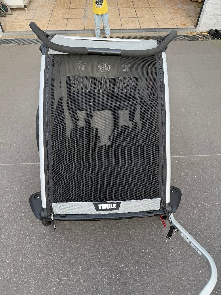 Thule Chariot lite 2 fietskar, 40 à 60 kg, Comme neuf, Enlèvement, Suspension