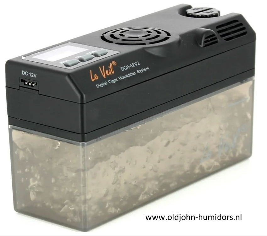 ELEKTRONISCH HUMIDOR BEVOCHTIGER -DIGITAAL- LE VEIL     bv20, Verzamelen, Ophalen of Verzenden, Nieuw, Tabaksdoos of Verpakking