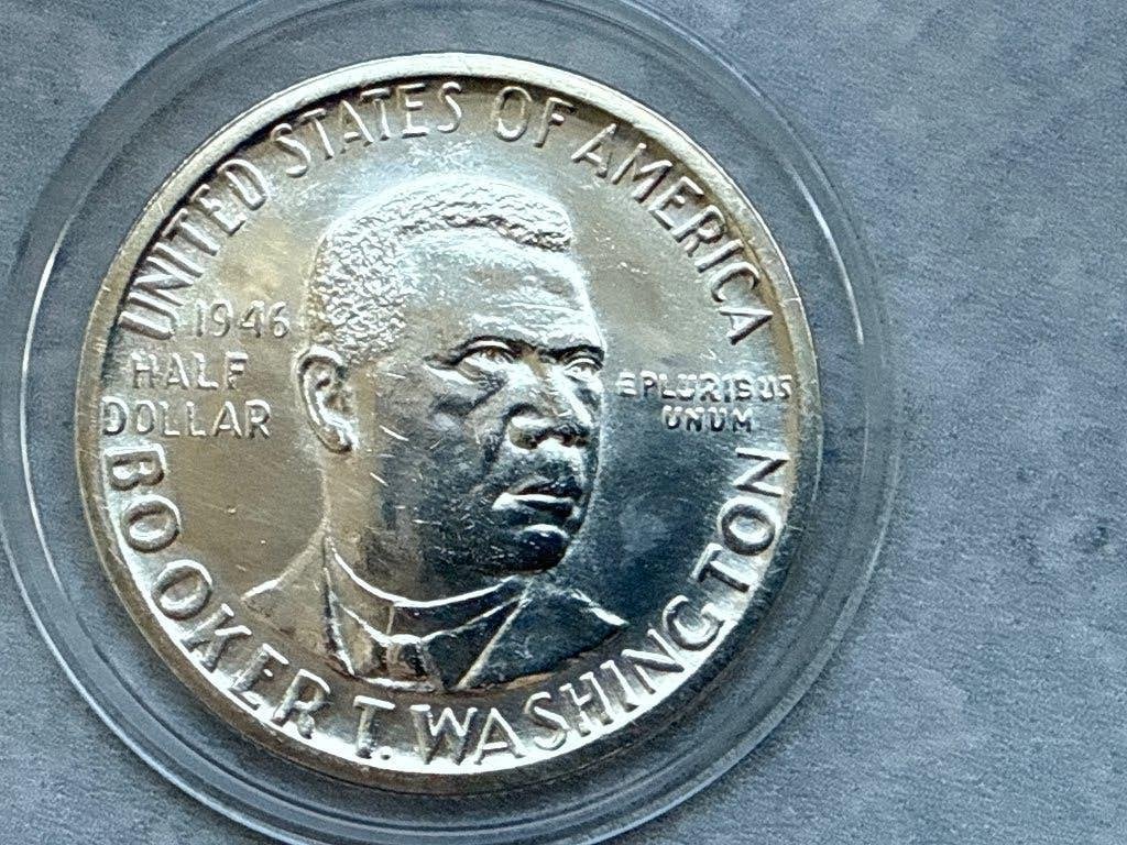 Half Dollar américain 1946 en argent, Envoi, Argent
