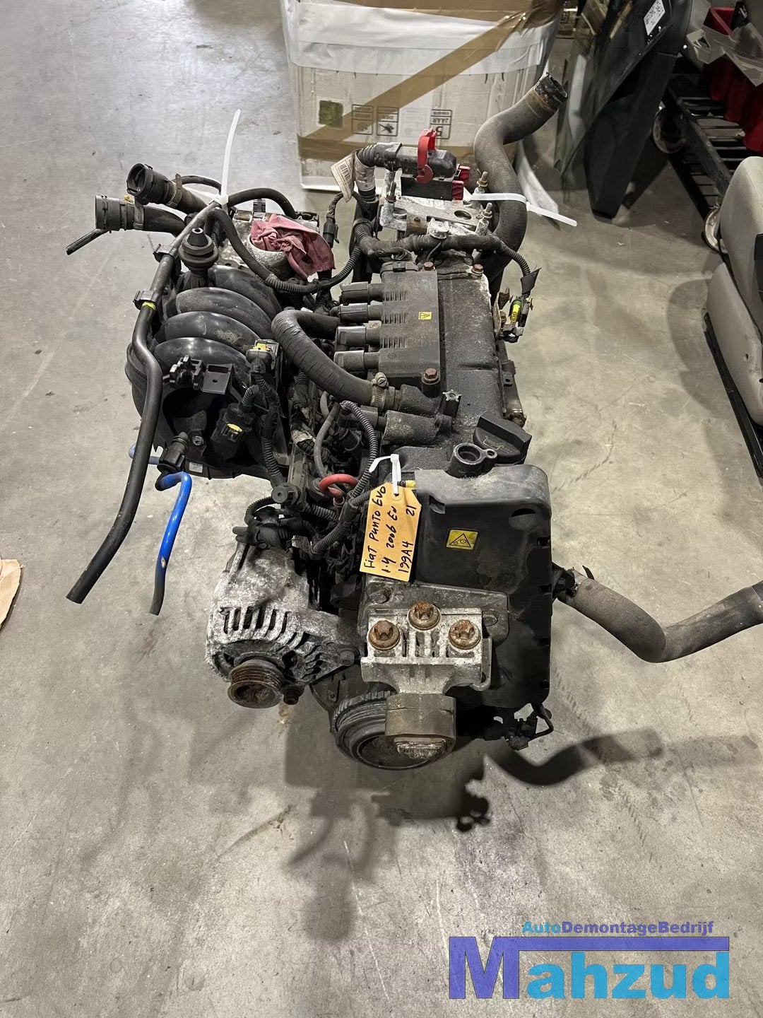 FIAT GRANDE PUNTO 1.4 199A4 Motor motorblok 2005-2013, Gebruikt, Stellantis Europe S.p.A., Info@stellantis.com, Corso Giovanni Agnelli 200
10135  Turin, IT