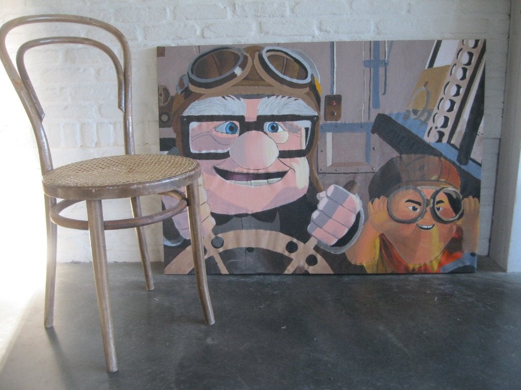 Décoration murale Pixar UP Walt Disney, Collections, Enlèvement, Comme neuf, Autres types