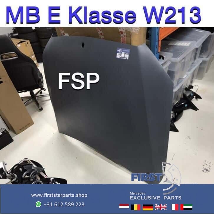W213 Mercedes E Klasse originele motorkap 2016-2018 primer, Gebruikt, -, Ophalen of Verzenden, -