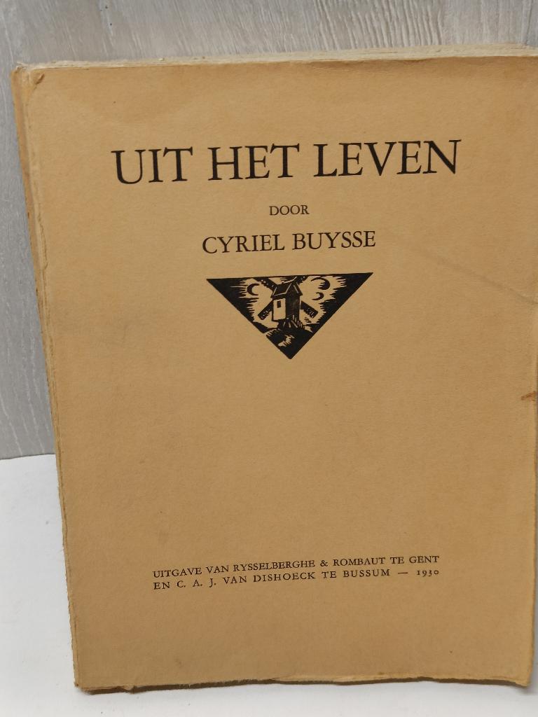 Cyriel Buysse uit het leven, Boeken, Literatuur, Ophalen of Verzenden, Gelezen