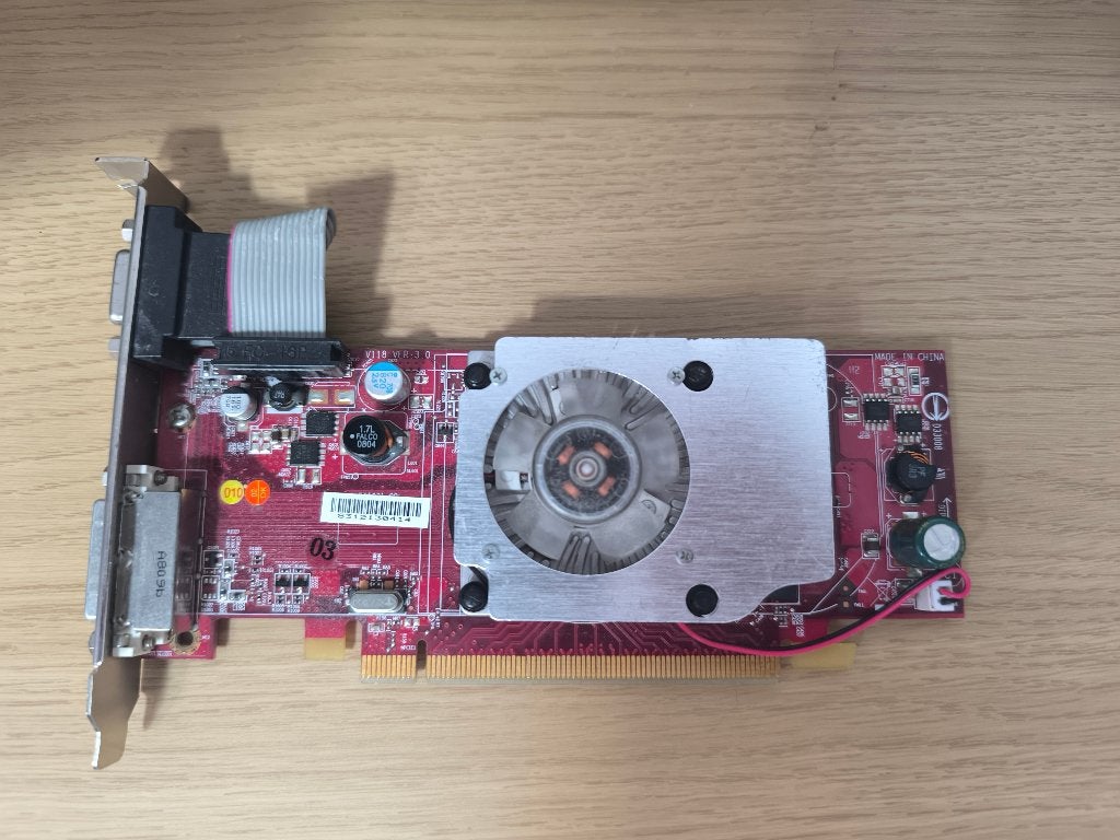 HP ATI Radeon HD 3450 256 MB VGA DVI 5189-3735, Computers en Software, Gebruikt, Ophalen of Verzenden, GDDR2, PCI