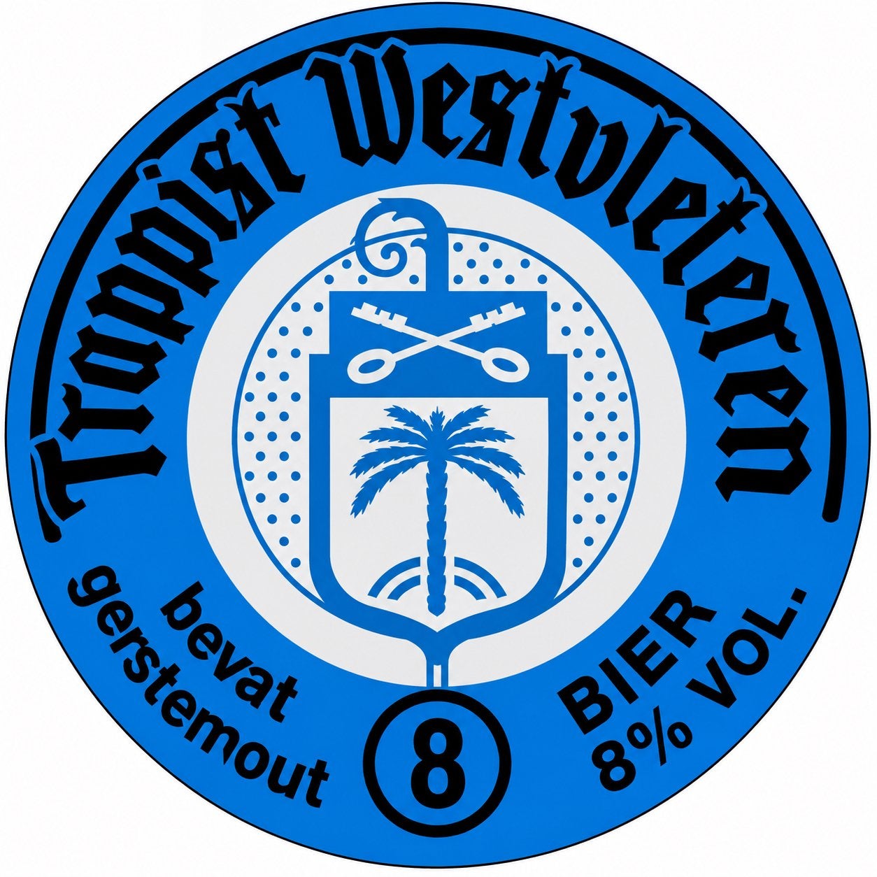 Metalen reclamebord Westvleteren - retro vintage mancave, Ophalen of Verzenden, Nieuw, Reclamebord, Plaat of Schild, Overige merken